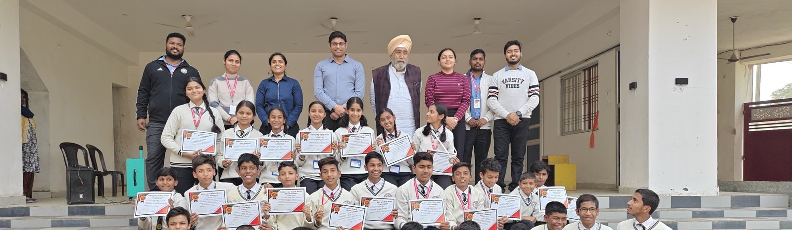 Certificate Distribution – Prize Ceremony